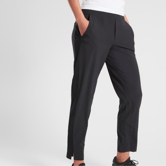 Athleta Brooklyn Ankle Pant Black size 12 - Picture 1 of 9